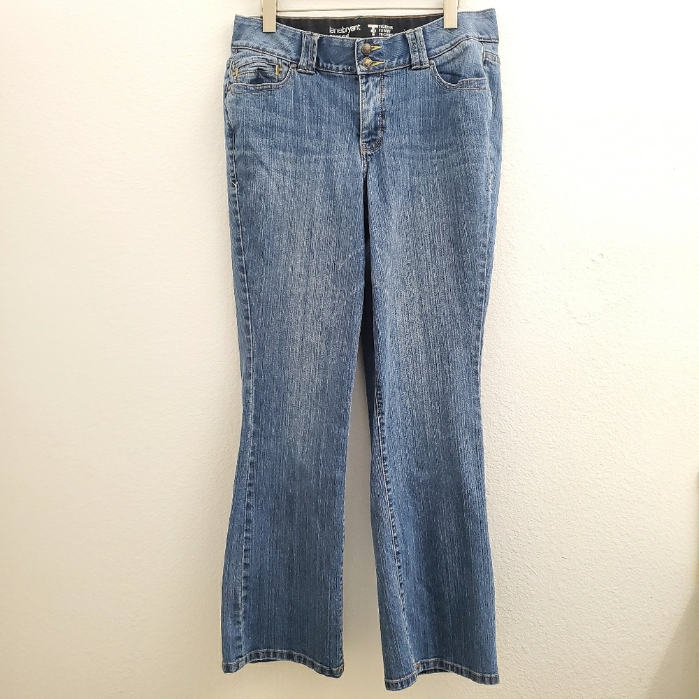 Lane Bryant Boot Cut Slightly Distressed Jeans J17